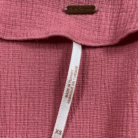 Free People Maise Long Sleeve Blouse Top - Picture 5 of 8